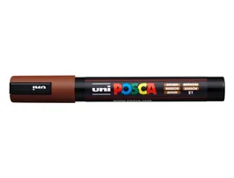 POSCA Marcador PC-5M No Permanente Punta Bala 1,8-2,5 mm Marrón