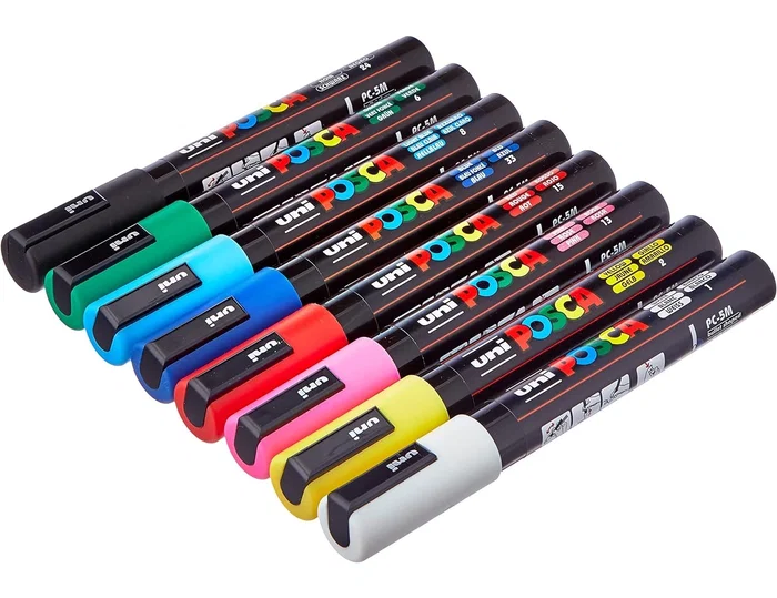 Posca Marcador PC-5M Marrón Punta Bala 1,8-2,5 mm