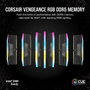 Corsair Vengeance RGB CMH32GX5M2E6000C36 32 GB (2 x 16 GB) DDR5 6000 MHz Negro