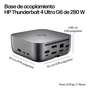 Hp HP Thunderbolt 4 Ultra 280W G6 Dock alámbrico gris
