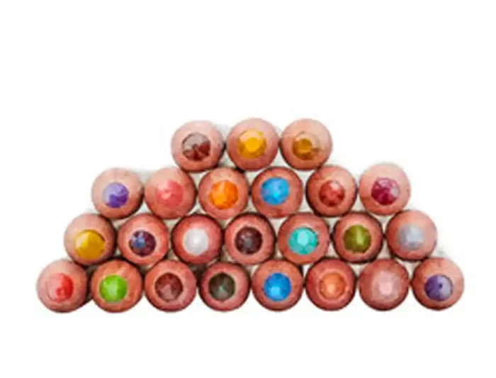 Derwent Lápices de Colores Chromaflow Caja Metálica 24 Unidades Colores Surtidos