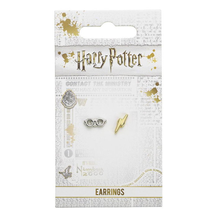 Harry Potter Pendientes Rayo & gafas Harry Potter Pendientes Rayo & gafas