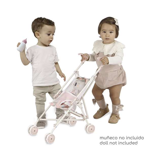 Decuevas Silla de Muñeca Plegable Koala para Muñecas de hasta 48 cm 28x42x56 cm