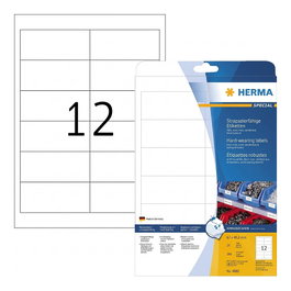 HERMA 4692 Etiquetas autoadhesivas A4 Blanco 300 unidades