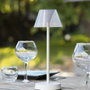 Lumisky Lámpara de mesa inalámbrica Beverly White LED blanco cálido 34 cm
