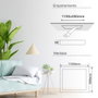 GSC Evolution Panel empotrable LED Luena 119,5x59,5cm 60W 6000K Blanco