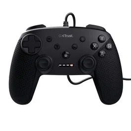 Trust GXT 541 MUTA Mando o Gamepad USB para PC - Negro, 15 Botones, 1 Joystick, Cable 3 m, Compatible con Windows 10/11