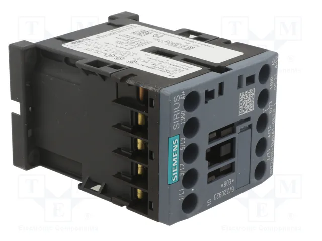 SIEMENS 3RT2016-1MB41-0KT0 Contactor 3-polar 9A 24VDC SIEMENS 3RT2016-1MB41-0KT0 Contactor 3-polar 9A 24VDC
