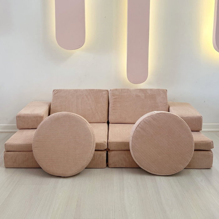 Atelier Del Sofa Sofá Cama 2 Plazas Rosa 140cm