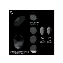 Pupa Matt Expositor de maquillaje vacío Negro con 8 ranuras