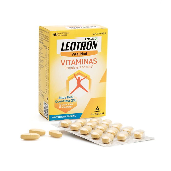 Leotron LEOTRON VITAMINAS 60 comprimidos Leotron LEOTRON VITAMINAS 60 comprimidos