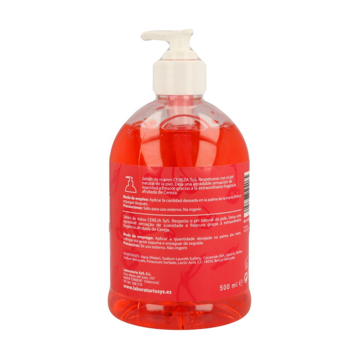Labnatur Jabón de Manos Olor a Cereza 500ml Labnatur Jabón de Manos Olor a Cereza 500ml