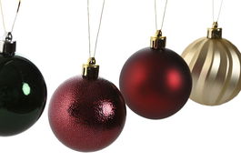 DKD Home Decor Bola Decoración Navidad Tradicional Verde Rojo Set 34 Piezas 6cm