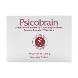 Bromatech Psicobrain 30 cápsulas - Psicobiótico para el eje intestino-cerebro
