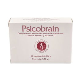 Bromatech Psicobrain 30Cap. Suplemento Probióticos Vitamina C Función Psicológica Sistema Inmune Relajación