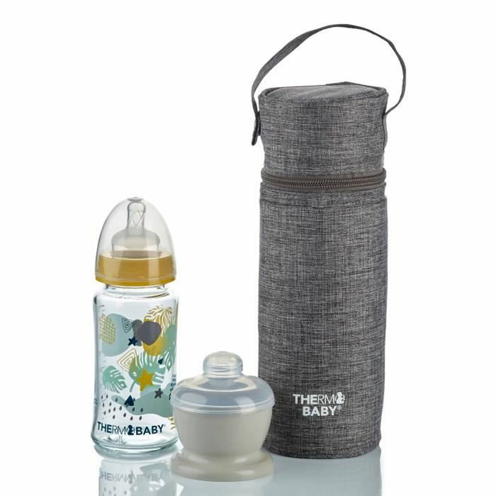 Thermobaby Porta biberones aislado - gris jaspeado Thermobaby Porta biberones aislado - gris jaspeado