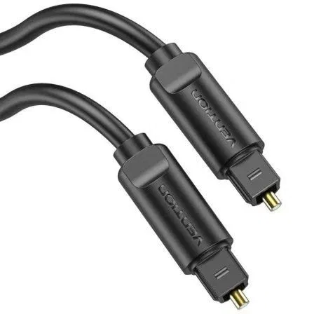 Vention Cable de Audio de Fibra Óptica BAEBJ, 5m, Negro
