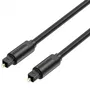 Vention Cable de Audio de Fibra Óptica BAEBJ, 5m, Negro