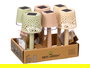 Ibergarden Lampara Solar Pie 3 Colores 9x21x9cm (Set de 12)
