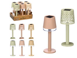 Ibergarden Lampara Solar Pie 3 Colores 9x21x9cm (Set de 12)