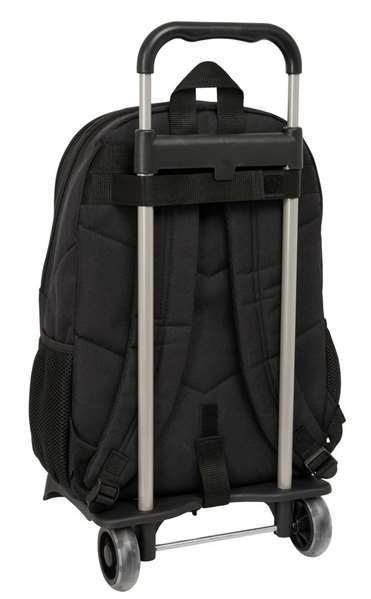 Mochila Escolar con Ruedas Munich Lagoon Negro 32 x 44 x 16 cm