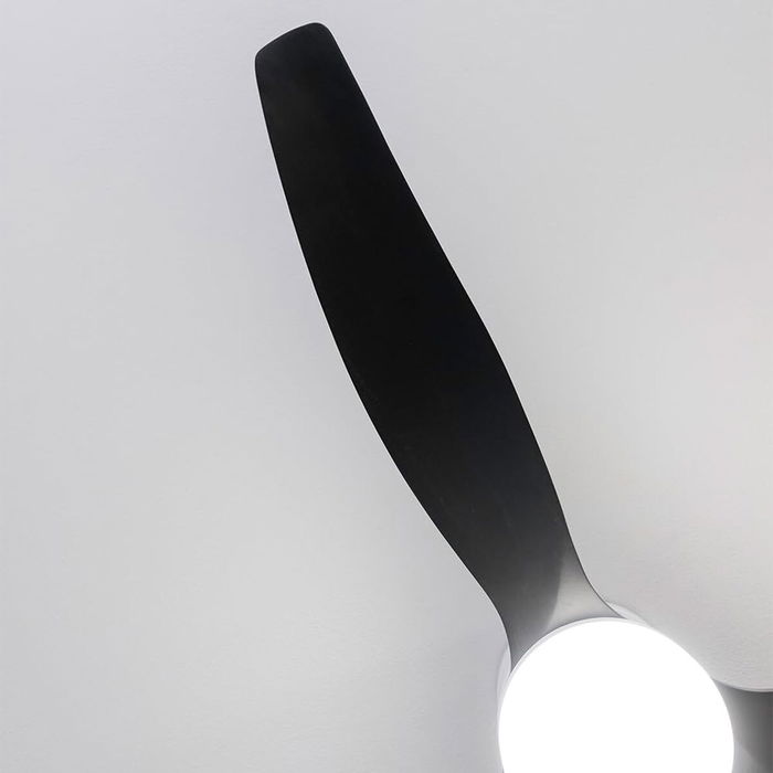 Ventilador de Techo con Luz Cecotec EnergySilence Aero 5600 20 W 40 W Blanco Negro Ventilador de Techo con Luz Cecotec EnergySilence Aero 5600 20 W 40 W Blanco Negro