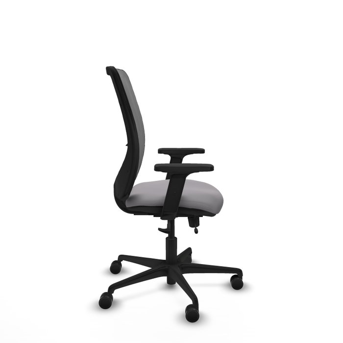 PIQUERAS Y CRESPO Silla de oficina Zulema Gris con mecanismo Sincro/Traslack PIQUERAS Y CRESPO Silla de oficina Zulema Gris con mecanismo Sincro/Traslack