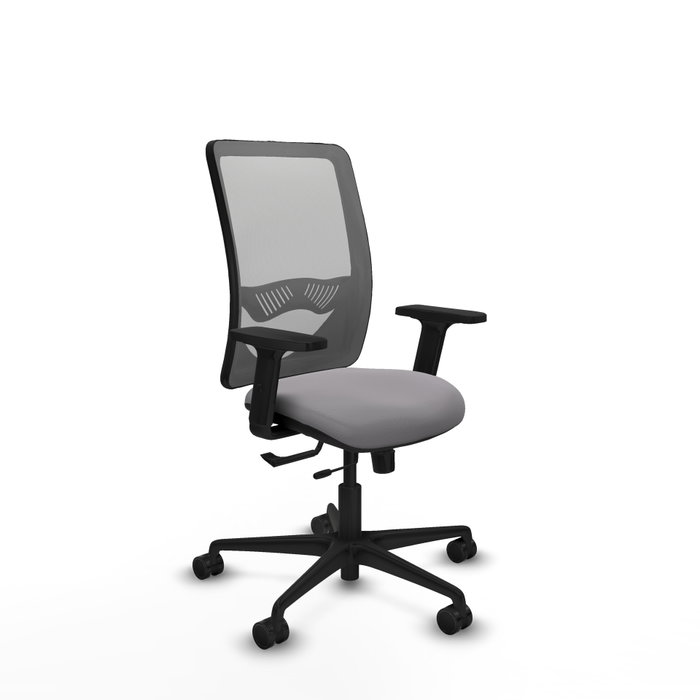 PIQUERAS Y CRESPO Silla de oficina Zulema Gris con mecanismo Sincro/Traslack PIQUERAS Y CRESPO Silla de oficina Zulema Gris con mecanismo Sincro/Traslack