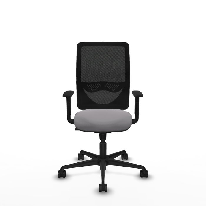 PIQUERAS Y CRESPO Silla de oficina Zulema con mecanismo Sincro, Gris y Negro PIQUERAS Y CRESPO Silla de oficina Zulema con mecanismo Sincro, Gris y Negro