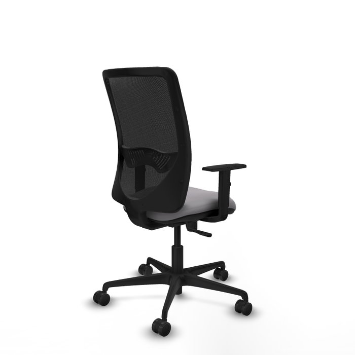 PIQUERAS Y CRESPO Silla de oficina Zulema con mecanismo Sincro, Gris y Negro PIQUERAS Y CRESPO Silla de oficina Zulema con mecanismo Sincro, Gris y Negro