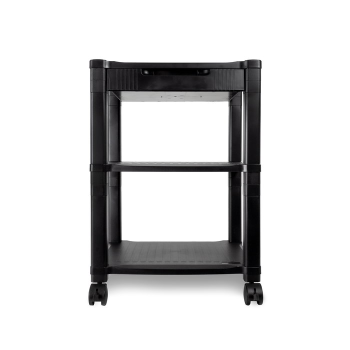 Phoenix technologies Mesa Auxiliar Modular para Impresora, Organizar Escritorio, Alturas Configurables, Soporte Resistente