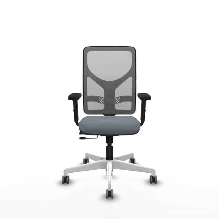 PIQUERAS Y CRESPO Silla de oficina Motilla con mecanismo Sincro/Traslack Gris