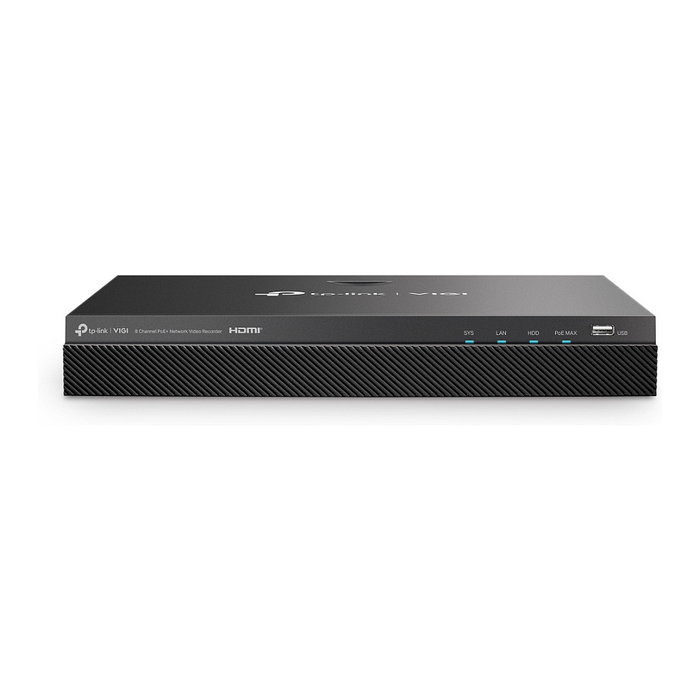 TP-Link NVR2008H-8MP-2TB Grabador de Vídeo en Red 8 Canales 2TB 8MP PoE+ TP-Link NVR2008H-8MP-2TB Grabador de Vídeo en Red 8 Canales 2TB 8MP PoE+