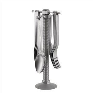 Alessi VA02 Set de 16 Cubiertos Virgil Abloh, Acero Inoxidable 18/10 y 18/8 Alessi VA02 Set de 16 Cubiertos Virgil Abloh, Acero Inoxidable 18/10 y 18/8