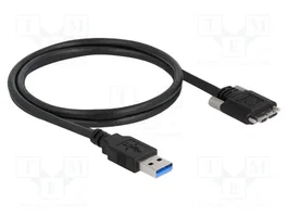 DeLOCK Cable USB 3.0 Tipo A a Micro-B con tornillos 1 m