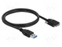 DeLOCK Cable USB 3.0 Tipo A a Micro-B con tornillos 1 m