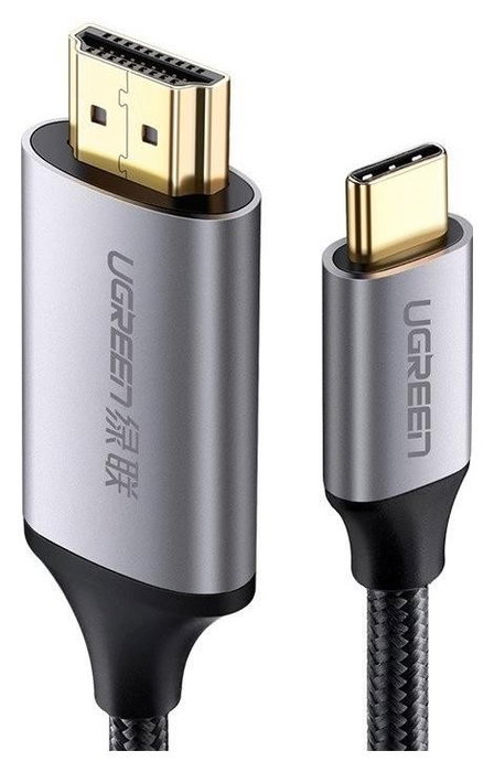 Ugreen Cable Adaptador USB-C a HDMI 1,5m Negro Ugreen Cable Adaptador USB-C a HDMI 1,5m Negro