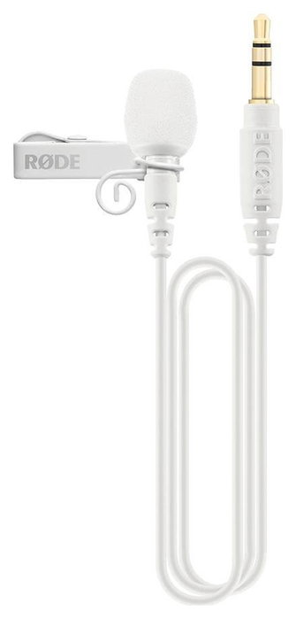 RODE Lavalier GO Blanco