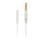 Rode Micrófono de Solapa Lavalier GO Blanco Omnidireccional 3.5mm TRS Cable Reforzado Profesional Discreto