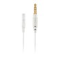Rode Micrófono de Solapa Lavalier GO Blanco Omnidireccional 3.5mm TRS Cable Reforzado Profesional Discreto