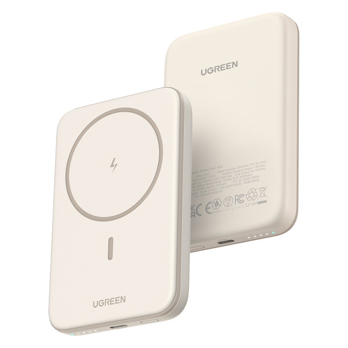 Ugreen 25207 Batería Externa Magnética 5000 mAh 15W Negro