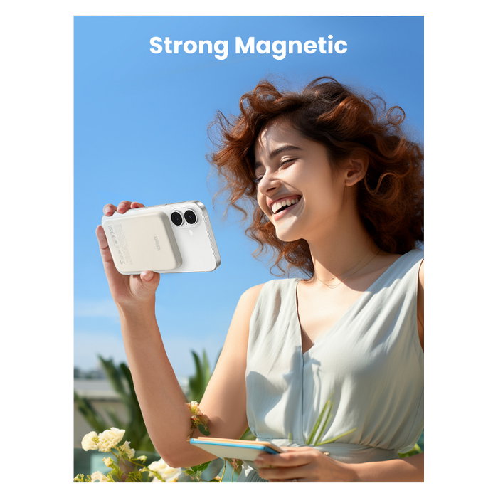 Ugreen 25207 Batería Externa Magnética 5000 mAh 15W Negro
