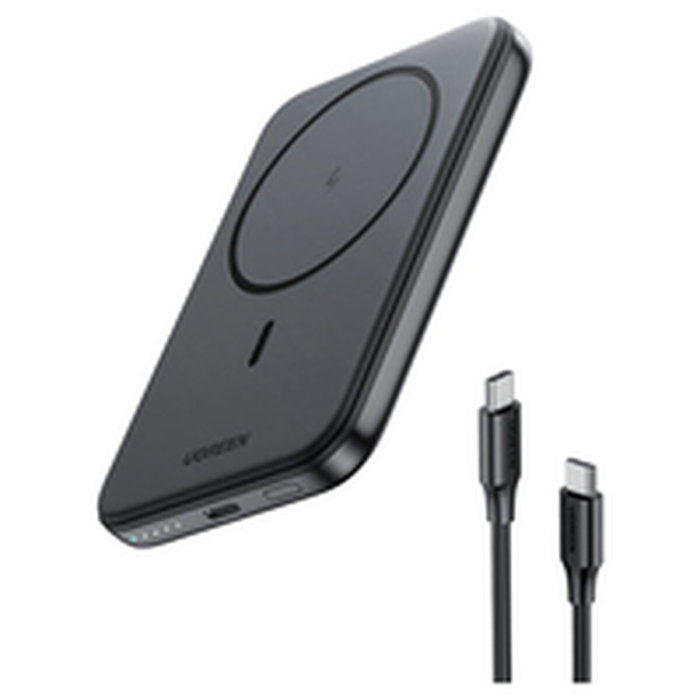 Ugreen 25207 Batería Externa Magnética 5000 mAh 15W Negro