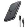 Ugreen 25207 Batería Externa Magnética 5000 mAh 15W Negro