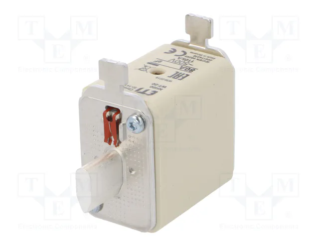 ETI POLAM Fusible NH00 de Cerámica Industrial 80A 500VAC