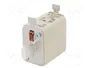 ETI POLAM Fusible NH00 de Cerámica Industrial 80A 500VAC