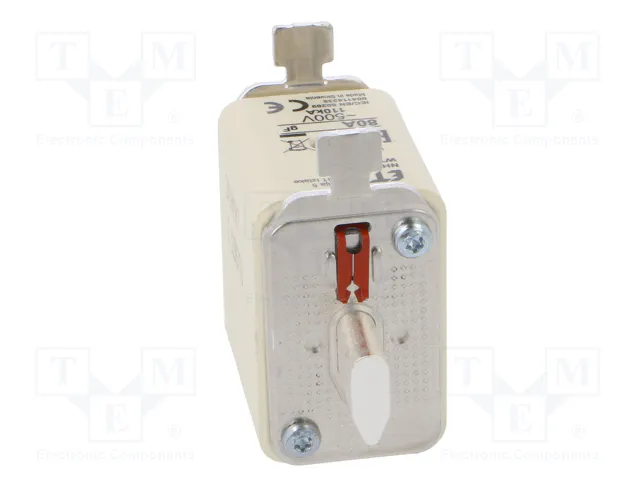 ETI POLAM Fusible NH00 de Cerámica Industrial 80A 500VAC