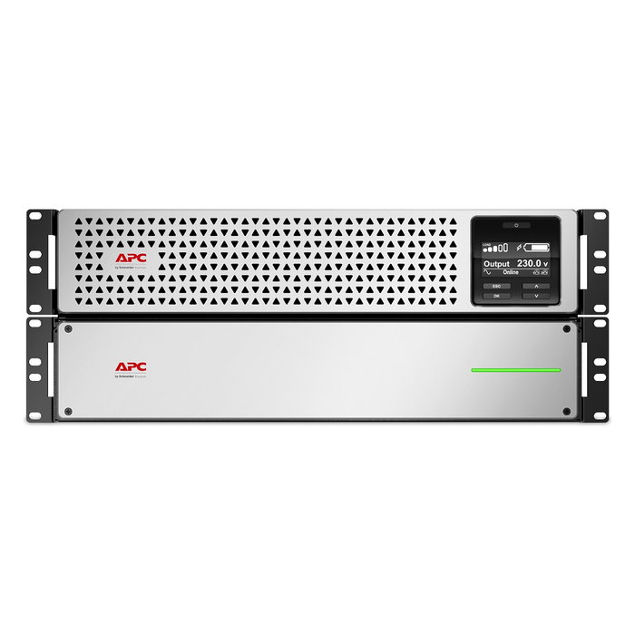 APC SRTL3000RM4UXLI Smart-UPS On-Line, SAI Doble Conversión 3 kVA / 2700 W, Montaje Rack 4U, Batería de Iones de Litio, 230V, 8 Salidas