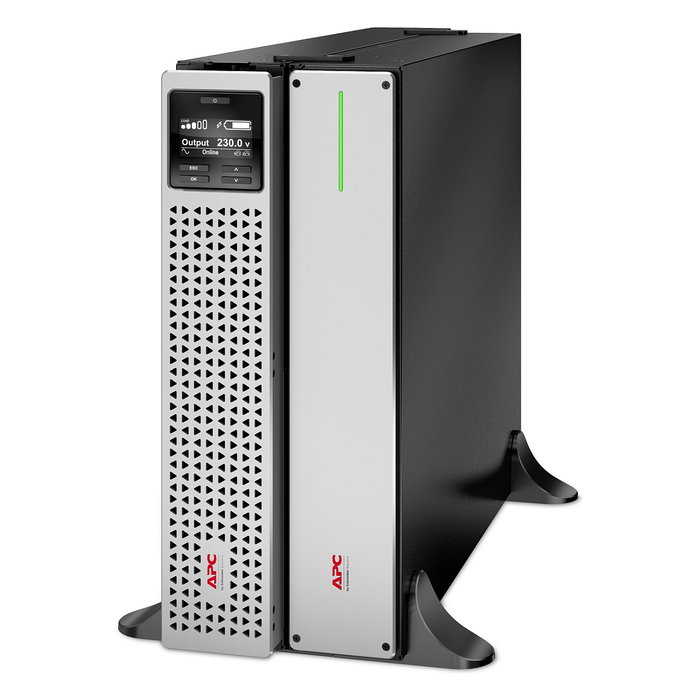 APC SRTL3000RM4UXLI Smart-UPS On-Line, SAI Doble Conversión 3 kVA / 2700 W, Montaje Rack 4U, Batería de Iones de Litio, 230V, 8 Salidas