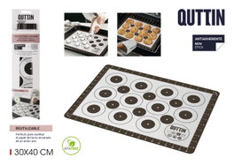 Quttin Tapete de Horno de Silicona 30x40 cm (Pack de 24)</div>